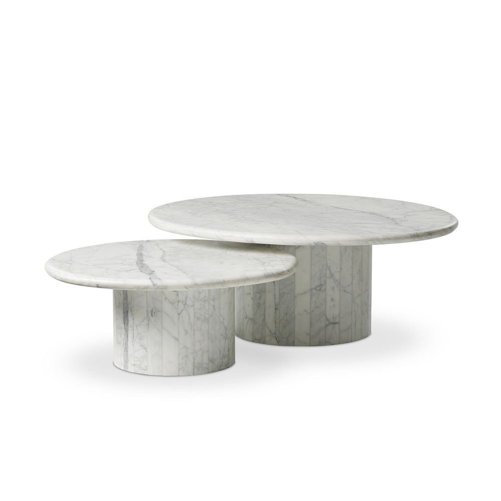 Duo table basse arabescato