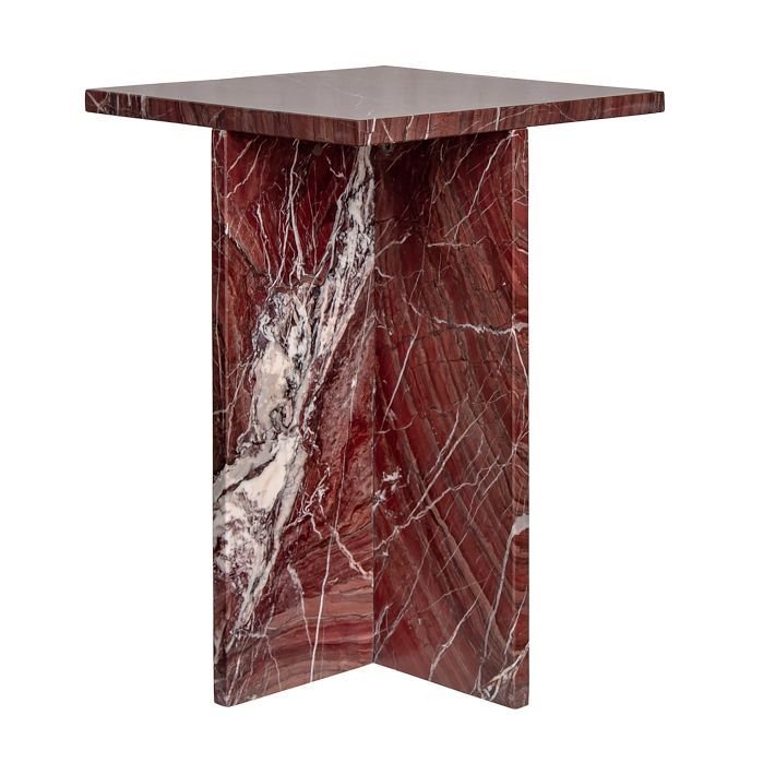 Table d'appoint rouge agadir