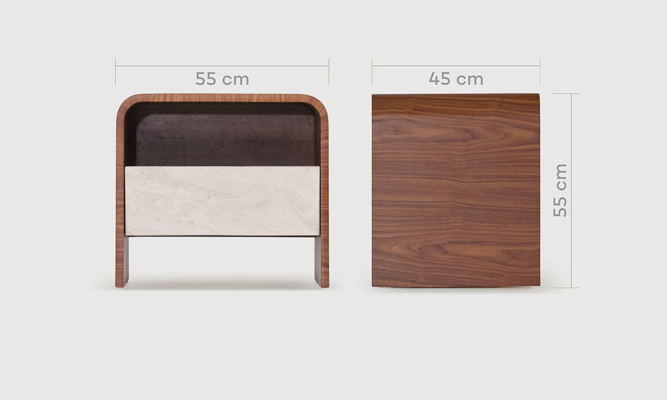 Table de chevet Atlas – Image 2
