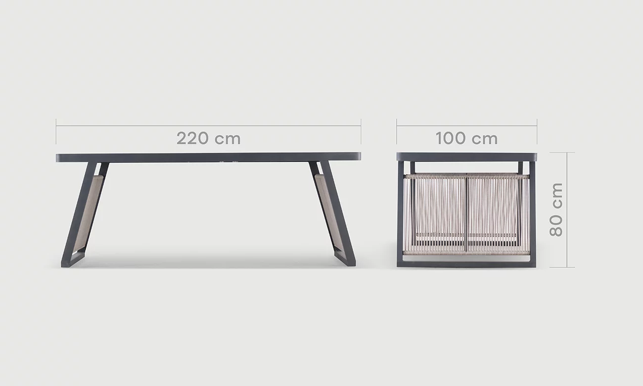 Terra, Table de Salle à Manger D’extérieur – Image 4