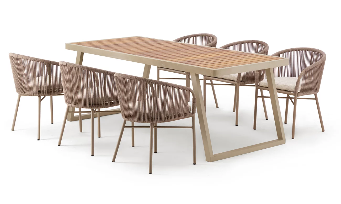 Dolce, Ensemble Table à manger + 6 Chaises – Image 7