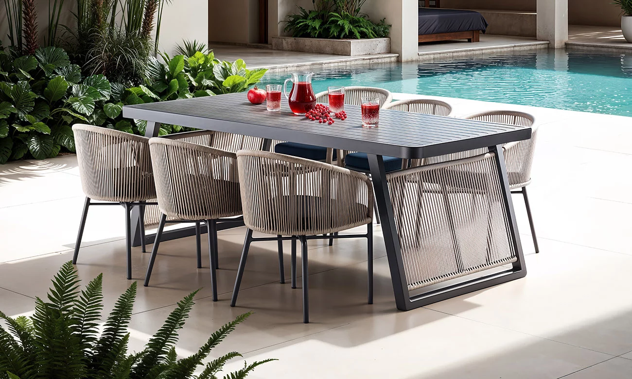 Terra, Table de Salle à Manger D’extérieur